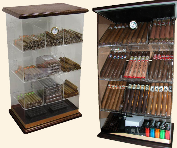 The Roosevelt..Wood Base..Humidor...250 Ct.